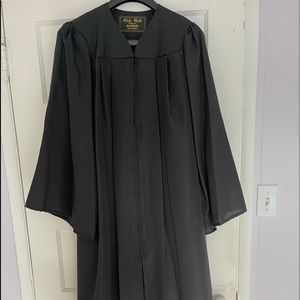 Black Graduation Gown 5’6” - 5’8”